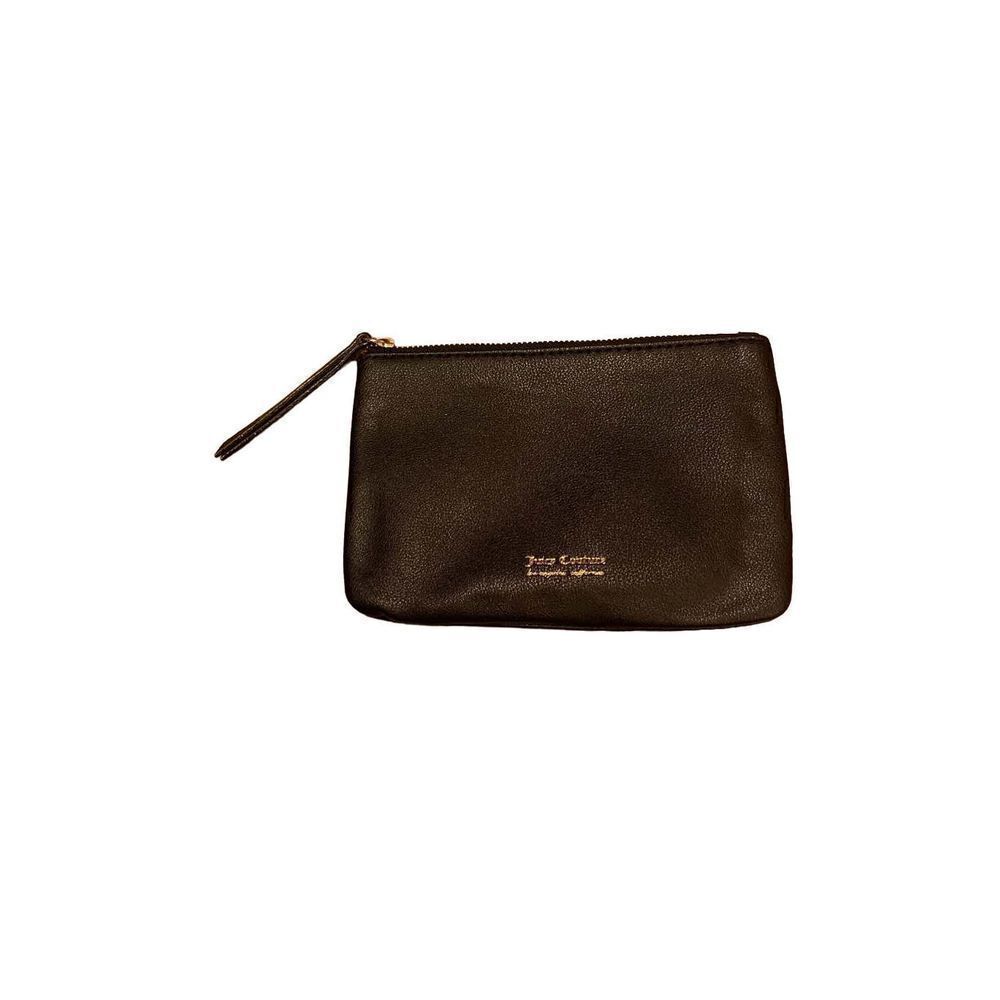 Juicy Couture- Black Leather - Pouch